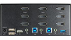 2-Port Triple-View 4K DisplayPort KVM Switch