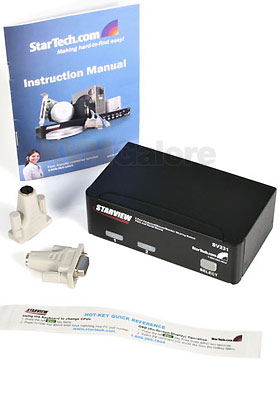 StarView PS/2 KVM Switch, 2-Ports StarView PS/2 KVM Switch, 2-Ports