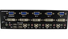 4-Port Dual-Monitor DVI-VGA KVMP Switch