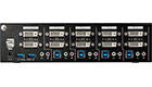 4-Port Dual-Monitor DVI-DL KVM Switch w/ USB 3.0 Hub
