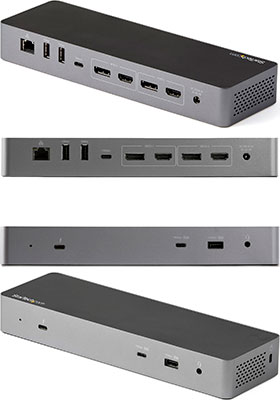 KVM USB-C™ Switch 8K DisplayPort 1.4 2xUSB-C™ 3xUSB 2.0 - Master Switch - Switch  KVM - Networking