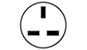 UK, 13A, Power-In Plug