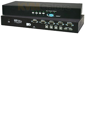 UNIMUX USB 4-Ports, Rack-Mount with OSD