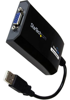 USB 2.0 to VGA External Video Adapter, PC and Mac USB 2.0 to VGA External Video Adapter, PC and Mac