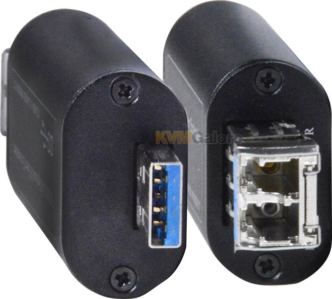 NTI | XTENDEX USB 3.0 Extender, Fiber Optic USB3-2FOLC-4