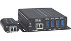 XTENDEX USB 3.0 Extender, 4-Ports, Fiber Optic