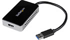 USB 3.0 to HDMI/DVI External Video Card w/ 1-Port USB Hub