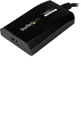 USB 3.0 to HDMI External Video Adapter, PC and Mac, DisplayLink Certified