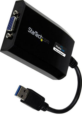 sekstant tempereret Såkaldte StarTech | USB 3.0 to VGA External Video Adapter, PC and Mac | USB32VGAPRO