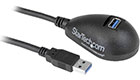 USB 3.0 Desktop Extension Cable, 6 feet, Black