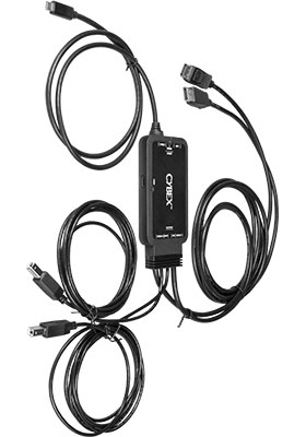USB-C to Dual-Video-DisplayPort KVM-Switch Adapter-Cable USB-C to Dual-Video-DisplayPort KVM-Switch Adapter-Cable