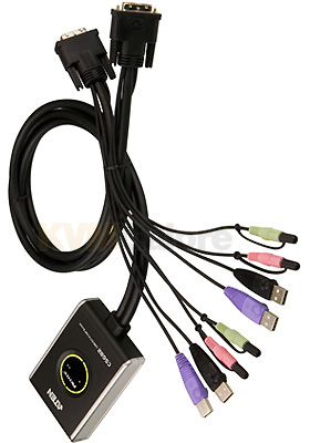 USB DVI-D Cable KVM Switches