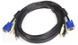 USB/VGA/Audio KVM Cable, 6-feet