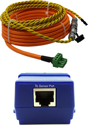 ropeWater Sensor, 10 Feet, Fixed-Length ropeWater Sensor, 10 Feet, Fixed-Length