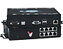 Image 1 of 2 - VOPEX USB KVM Splitter/Extender, 8-Ports, front and back view.