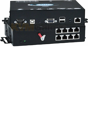 VOPEX USB KVM Splitter/Extender, 8-Ports