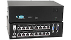 VOPEX-VGA CAT5 Video + Audio Local Unit, 16-Ports