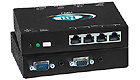 VOPEX-VGA CAT5 Video + Audio Local Unit, 4-Ports