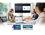 Image 3 of 10 - Wirelessly share BYOD presentation content with ATEN software on PC, mobile apps, and web browsers; compatible with Airplay and Google Cast for unlimited sharing and collaboration.