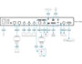 Image 4 of 4 - This diagram illustrates a single product connection with arrows to indicate the direction of data and/or command signals transmissions.