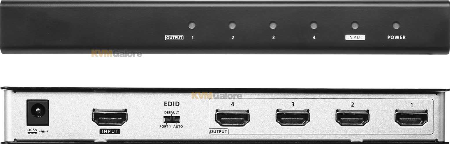 Afskrække Sømand nødvendig ATEN | VS184B | 4-port True 4K HDMI splitter