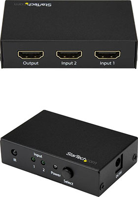 2-Port HDMI Automatic Switch, 4K 60Hz