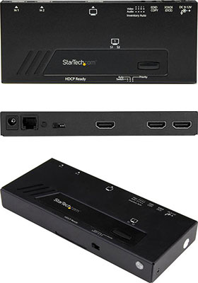2-Port HDMI Automatic Switch w/ Fast Switching 2-Port HDMI Automatic Switch w/ Fast Switching