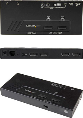 2x2 4K HDMI Matrix Switch