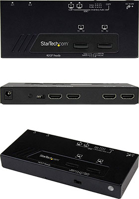 2x2 HDMI Matrix Switch