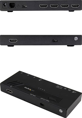 4-Port HDMI Automatic Switch w/ Fast Switching 4-Port HDMI Automatic Switch w/ Fast Switching