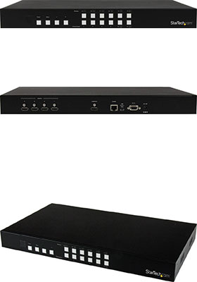 4-Port HDMI Multiviewer w/ Picture-and-Picture