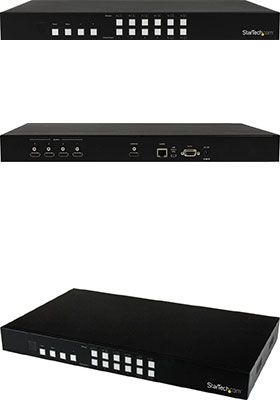 4-Port HDMI Multiviewer w/ Picture-and-Picture 4-Port HDMI Multiviewer w/ Picture-and-Picture