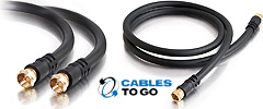 Value Series F-Type RG6 Coaxial Cables