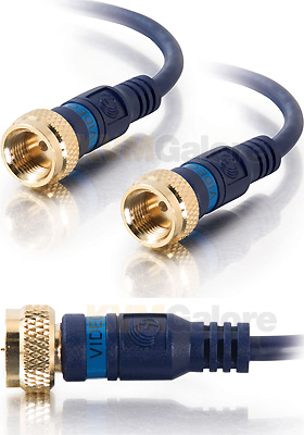 Velocity Mini-Coax F-Type Cables