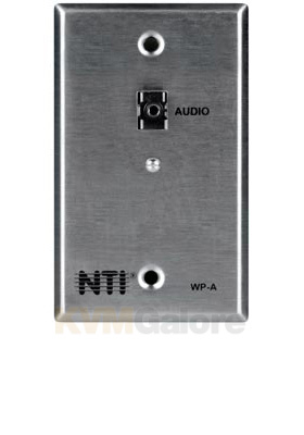 Cable Terminator Wall Plate - Stereo Audio Cable Terminator Wall Plate - Stereo Audio