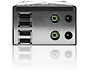 Image 2 of 7 - AdderLink X-DVI PRO MS Remote unit, back view.