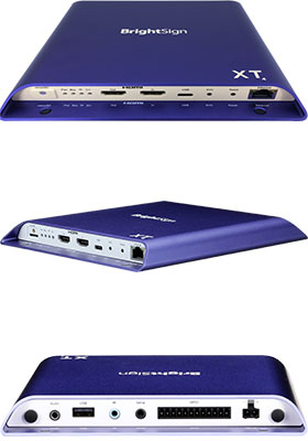 BrightSign XT1144 | H.265/H.264, 4K, enterprise digital-signage
