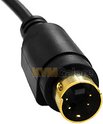 S-Video male connector S-Video male connector
