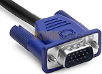 VGA (HD-15) male connector VGA (HD-15) male connector